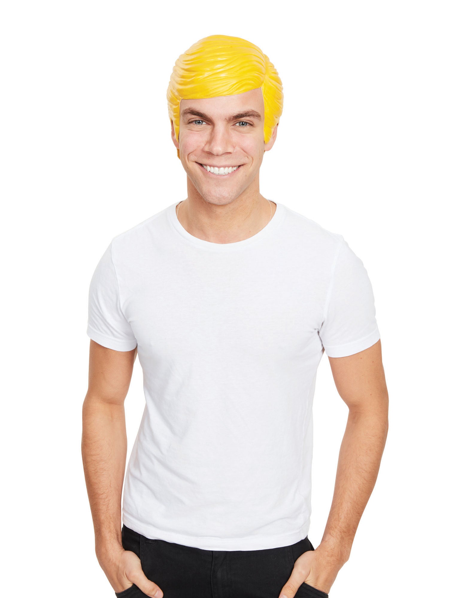 Rubber Headpiece Blonde 3