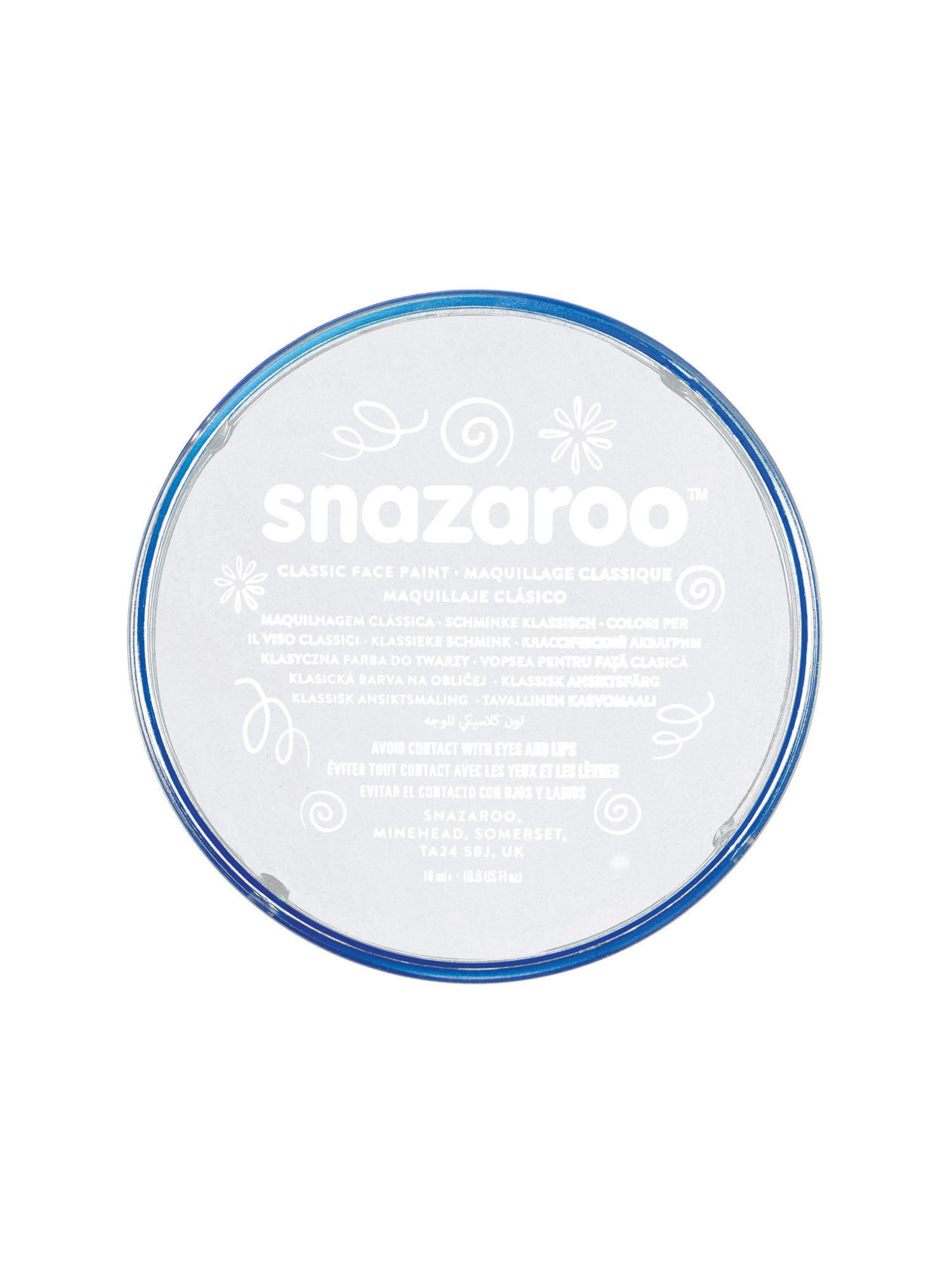 Snazaroo White /000 (Single) 1