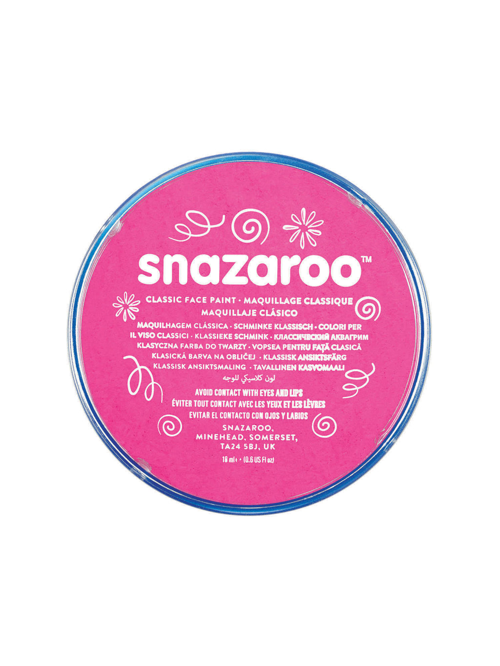 Snazaroo Bright Pink (5 Pack) 1