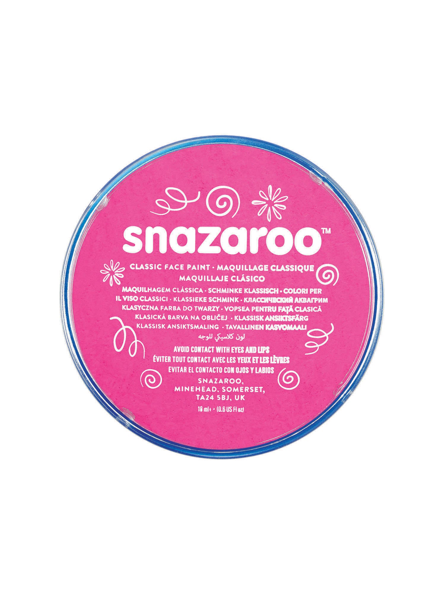 Snazaroo Bright Pink (5 Pack) 1