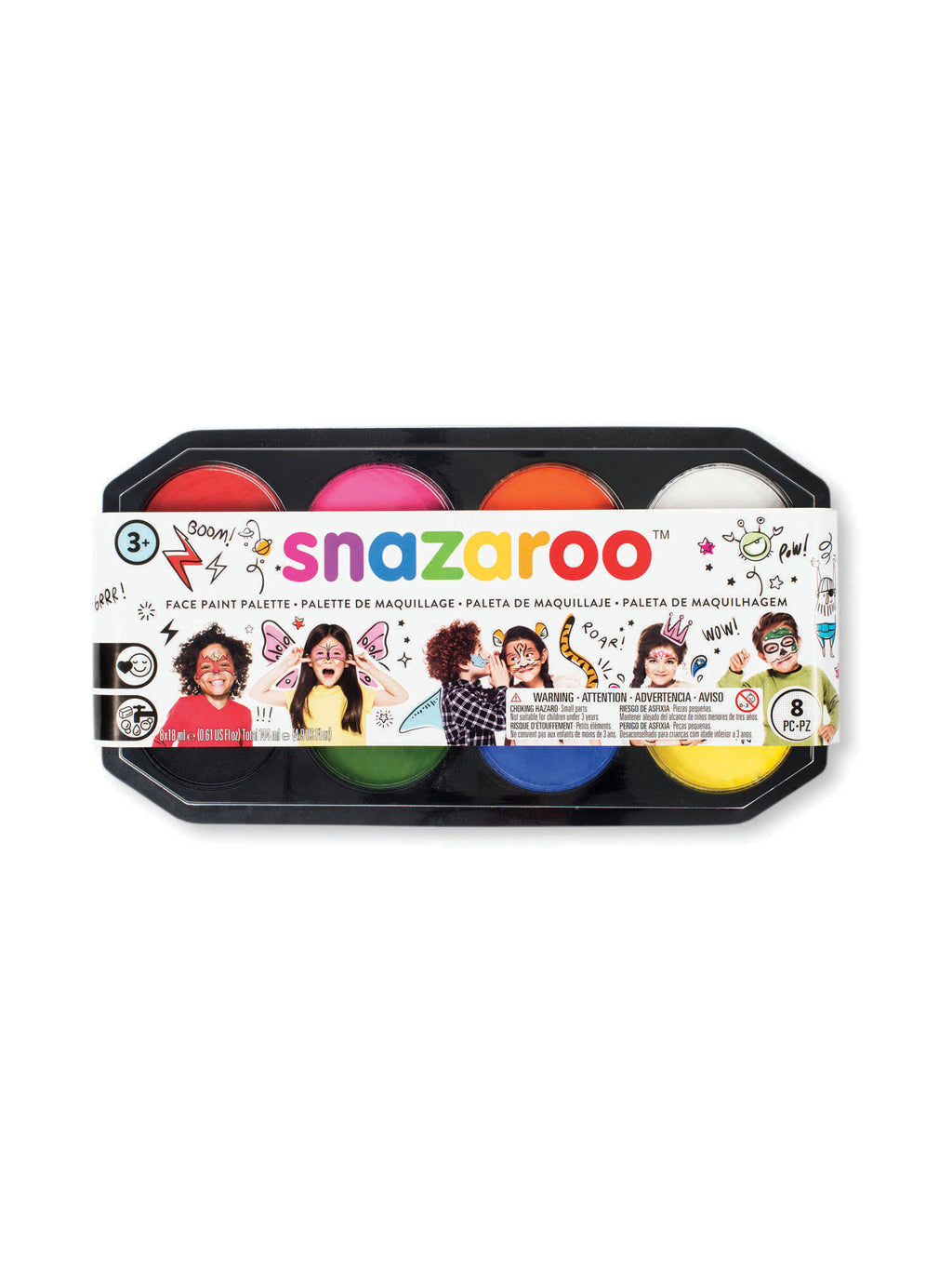 Snazaroo 18ml Palette 4