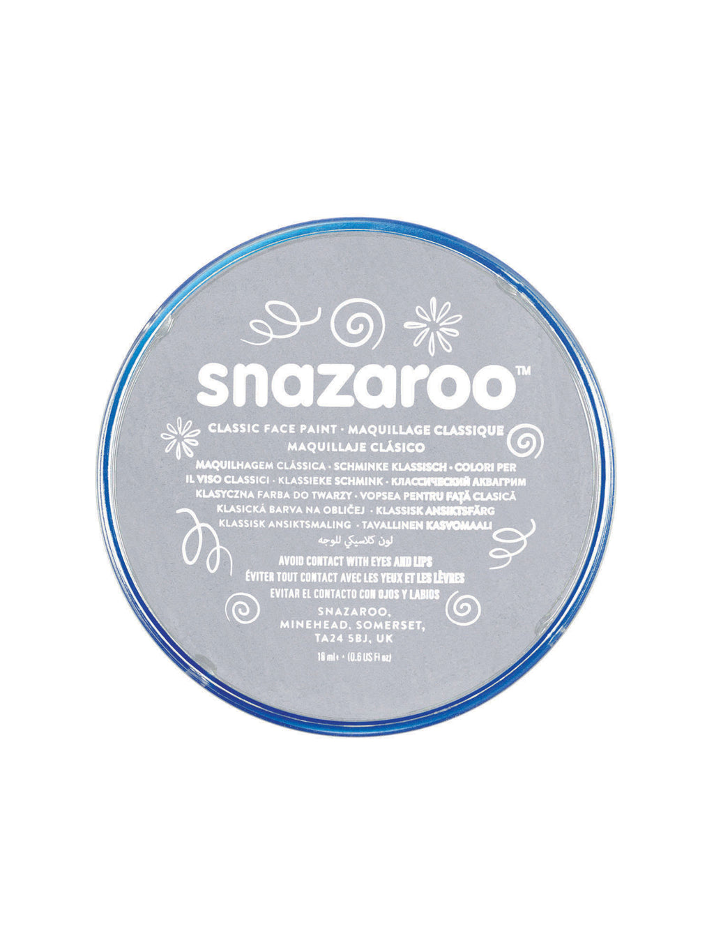 Snazaroo Light Grey (5 Pack) 1