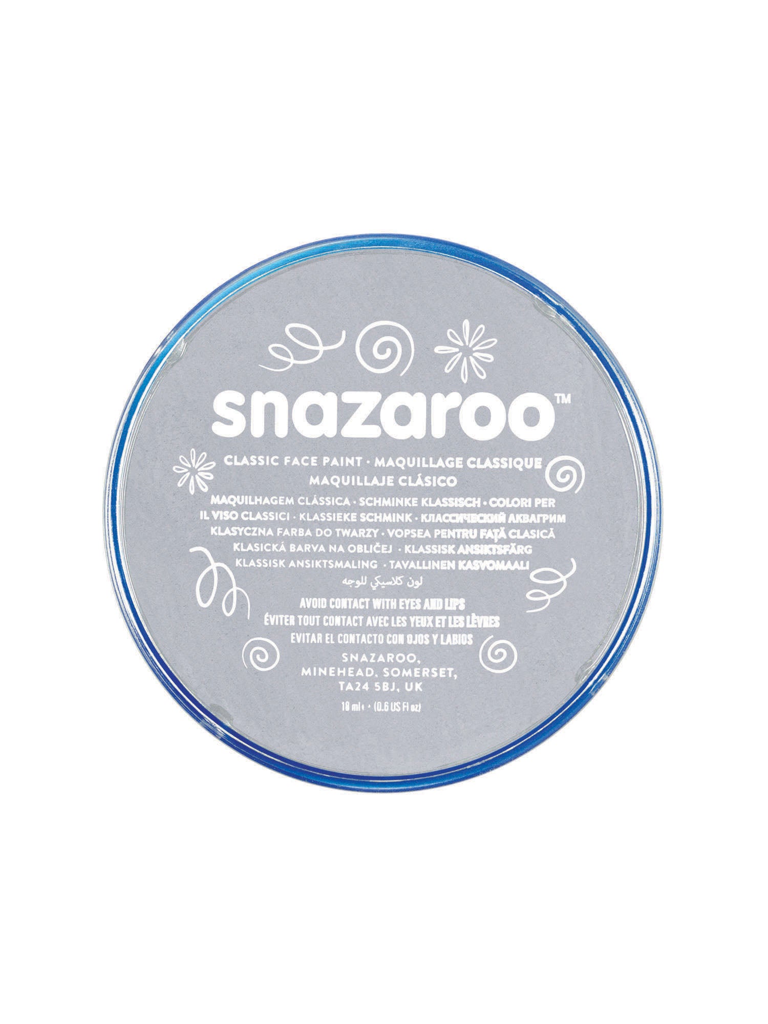 Snazaroo Light Grey (5 Pack) 1