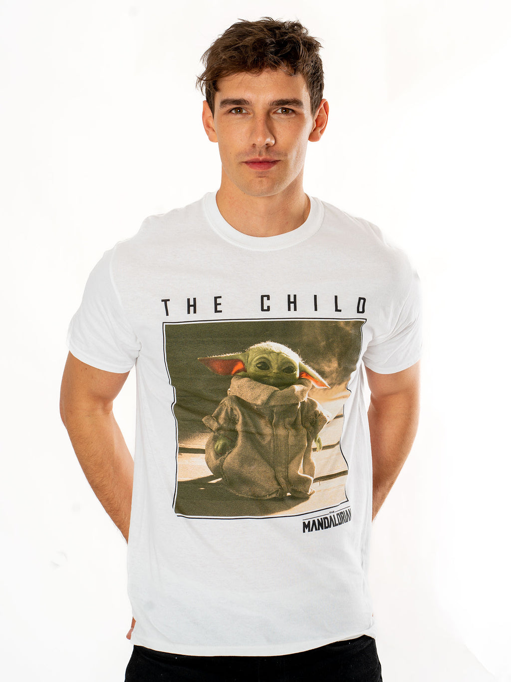 The Mandalorian The Child Square Photo T-Shirt 1