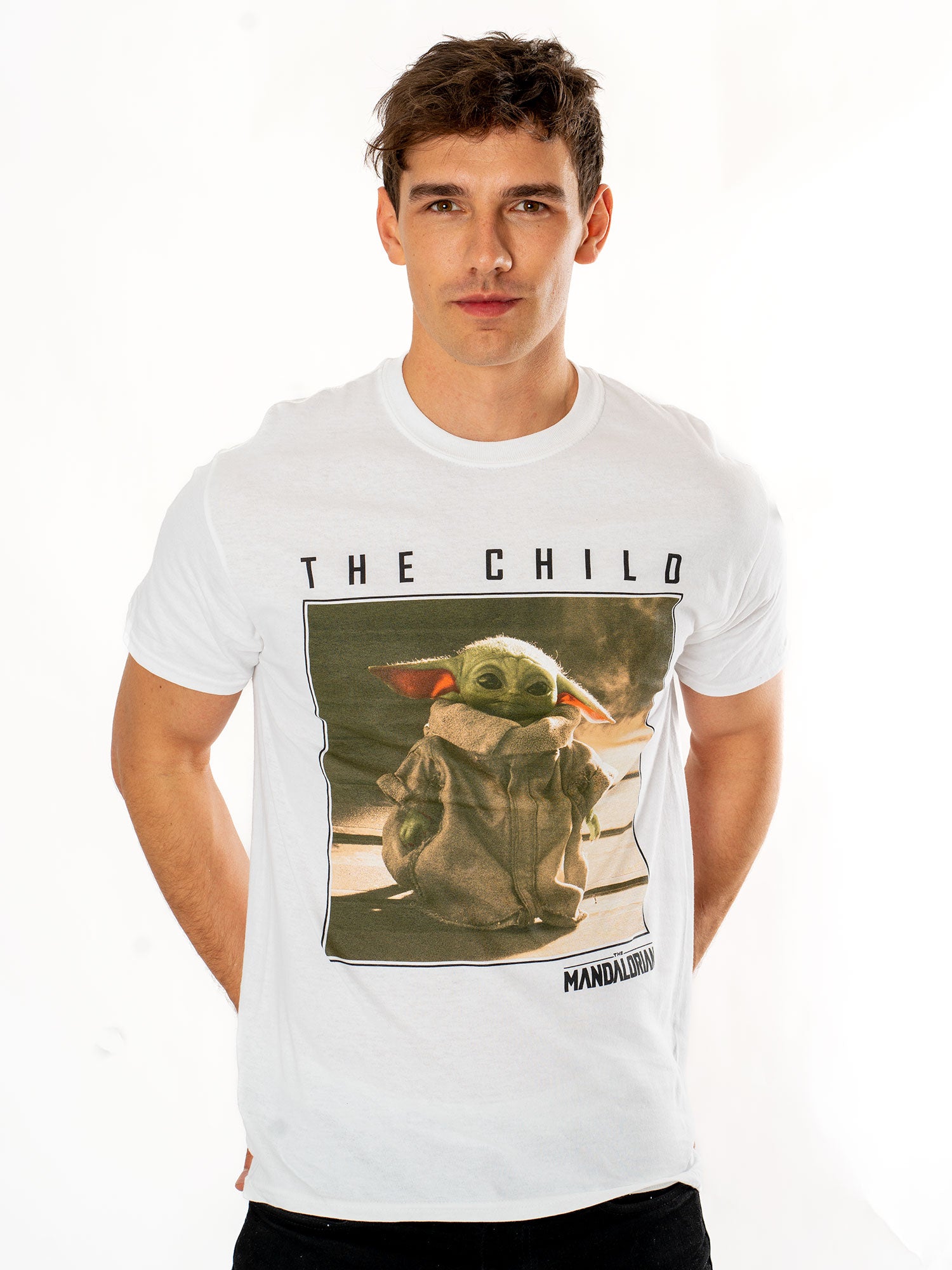 The Mandalorian The Child Square Photo T-Shirt 2