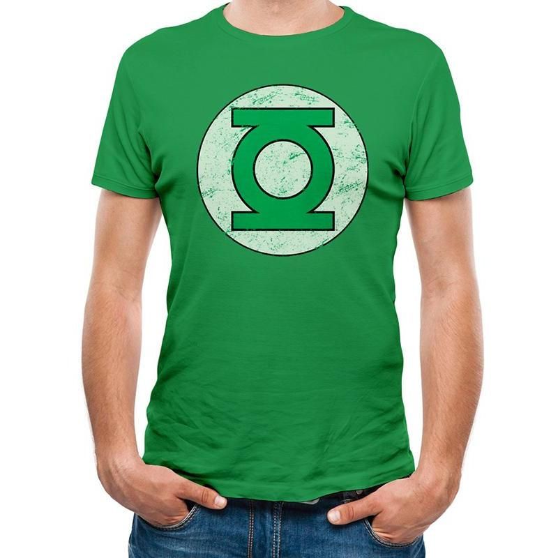 Green Lantern Distressed Logo T-Shirt 1
