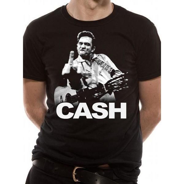 Johnny Cash Finger Unisex T-Shirt 1