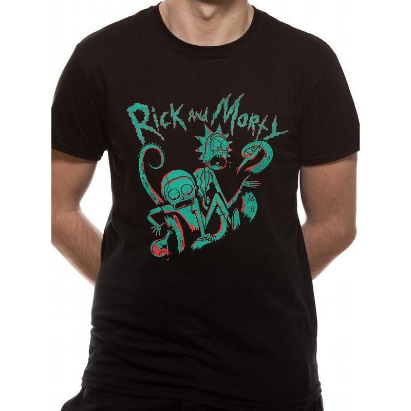 Rick And Morty Neon T-Shirt 1