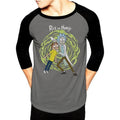 Rick And Morty Spiral Baseball Shirt Baseball Shirt 1