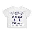 Beetlejuice Strange And Unusual Crop Top 1