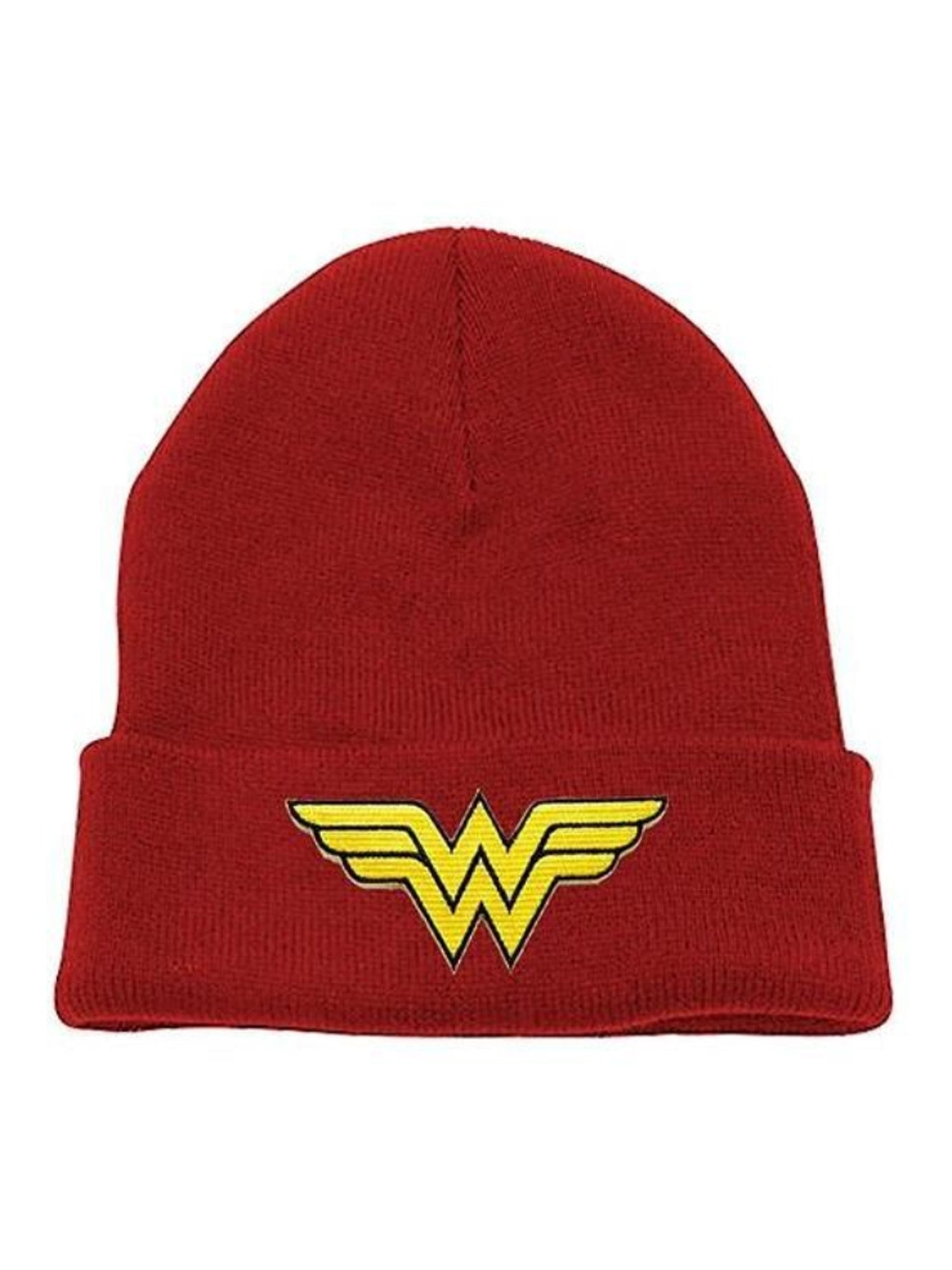 Wonder Woman Logo Red Beanie 1
