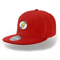 The Flash Logo Red Snapback Cap Headwear 1
