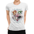 Harry Potter Water Colour Crest Fitted T-Shirt 1