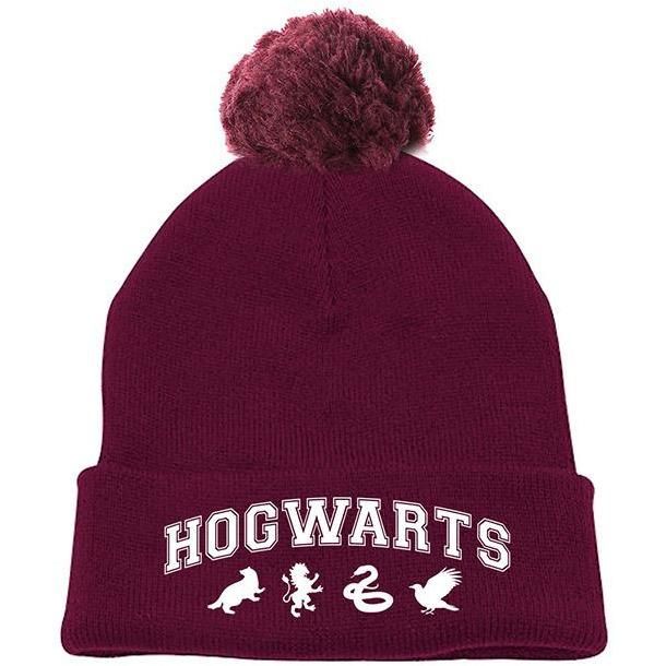 Harry Potter Hogwarts Pom Pom Beanie 1