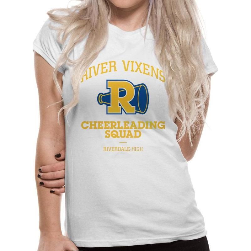 Riverdale Cheerleader Logo Fitted T-Shirt 1