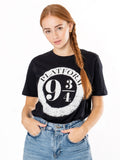 Black Platform 9&3 Quarters Harry Potter Unisex T-Shirt 1