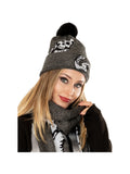 The Dark Arts Grey Marl Snake Harry Potter Beanie 1