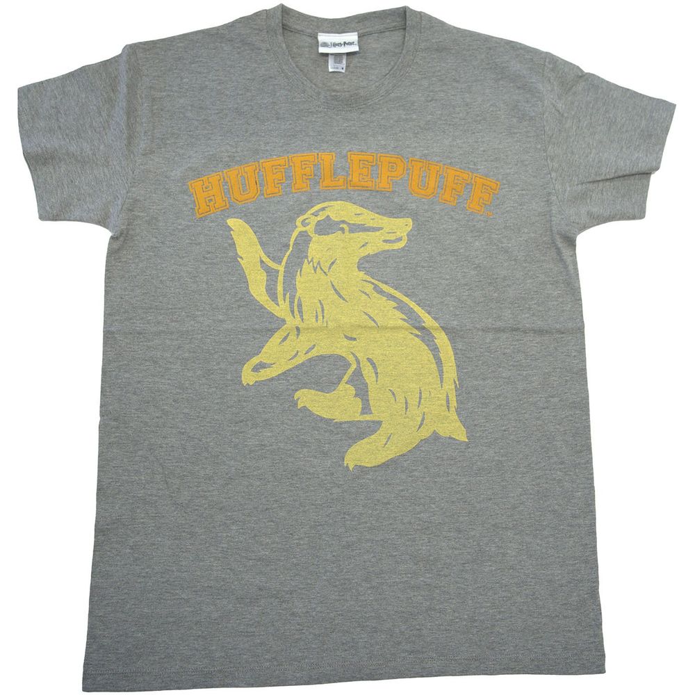 Hufflepuff University Grey Reverse Harry Potter Unisex Xl 1