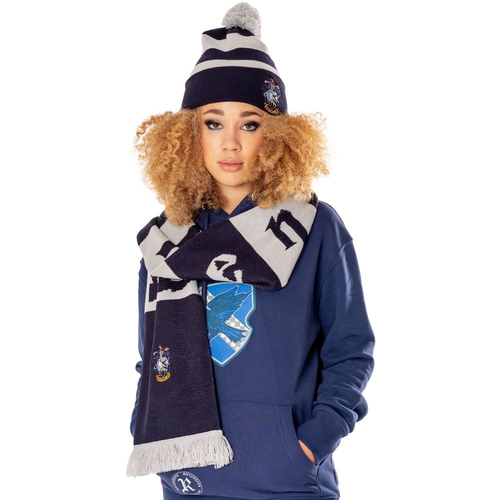 Ravenclaw Long Length Embroidered Harry Potter Scarf 1