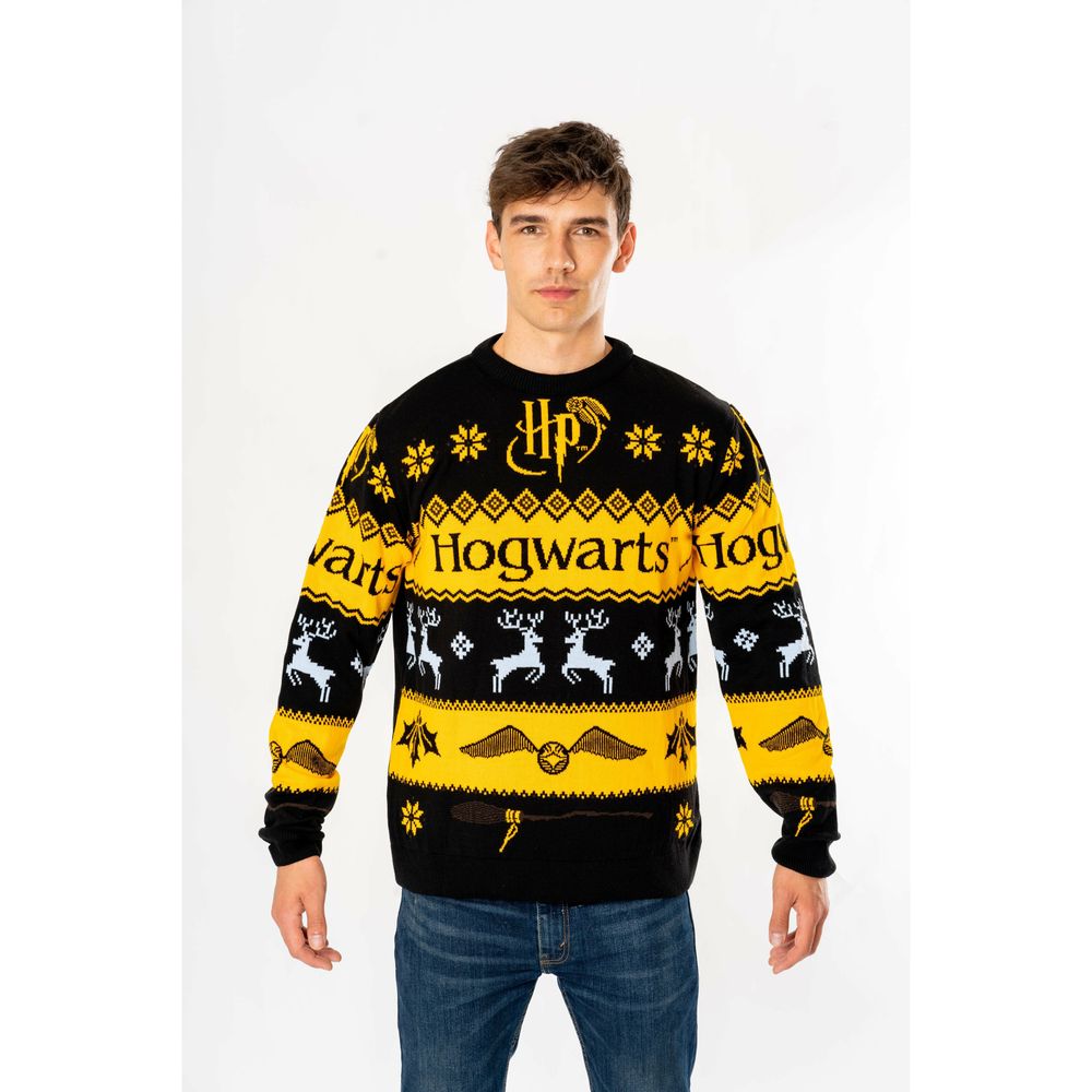 Deluxe Christmas Hogwarts Harry Potter Knitted Jumper 1