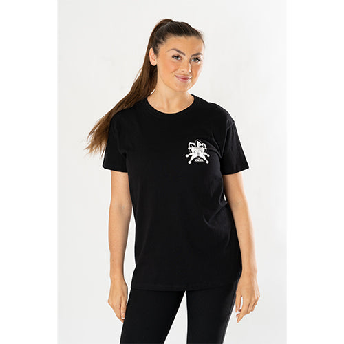 Joker Black Jester Front/Back Logo T-Shirt 4