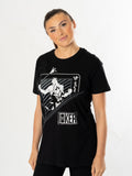 Joker Black Playing Card T-Shirt 1