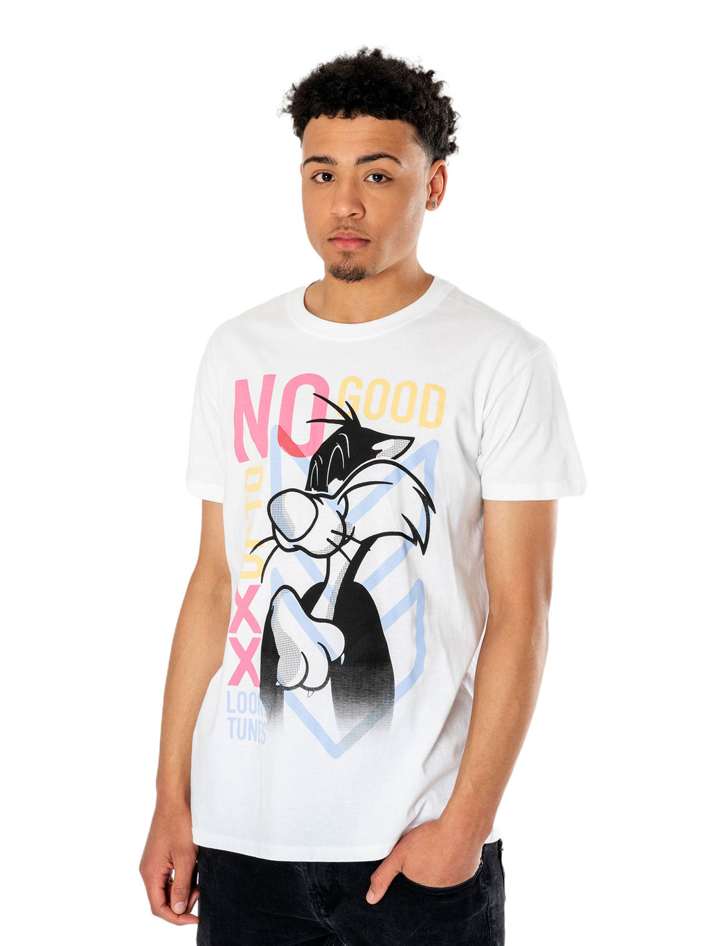 Looney Tunes Mens Sylvester Unisex T-Shirt 2