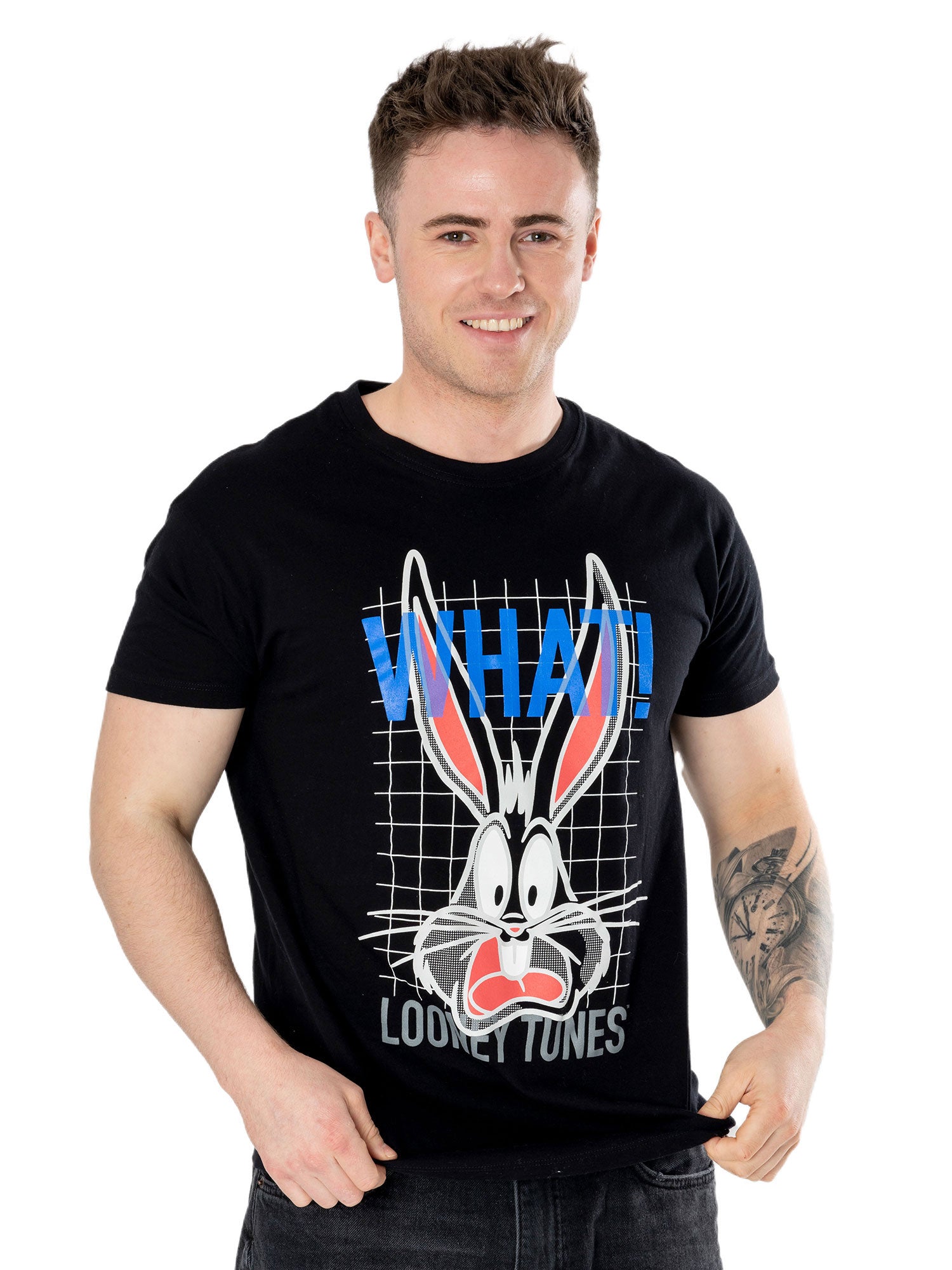 Looney Tunes Womens Oversized Bugs Unisex T-Shirt 2