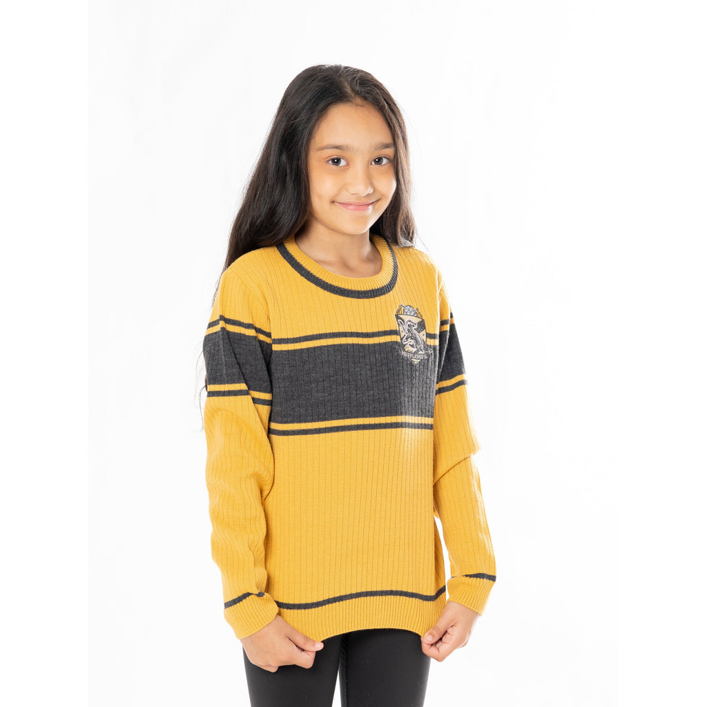 Harry Potter Hufflepuff Child Varsity Jumper 3