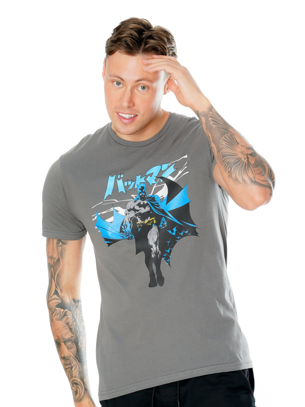 Batman Manga Cape T-Shirt 4