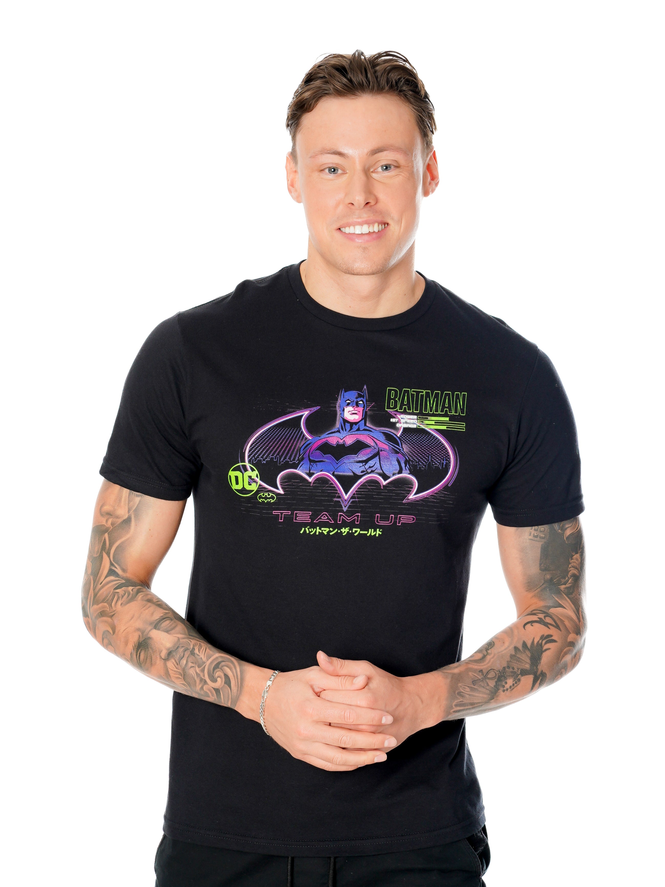 Batman Anime Matrix Grid Tshirt 2