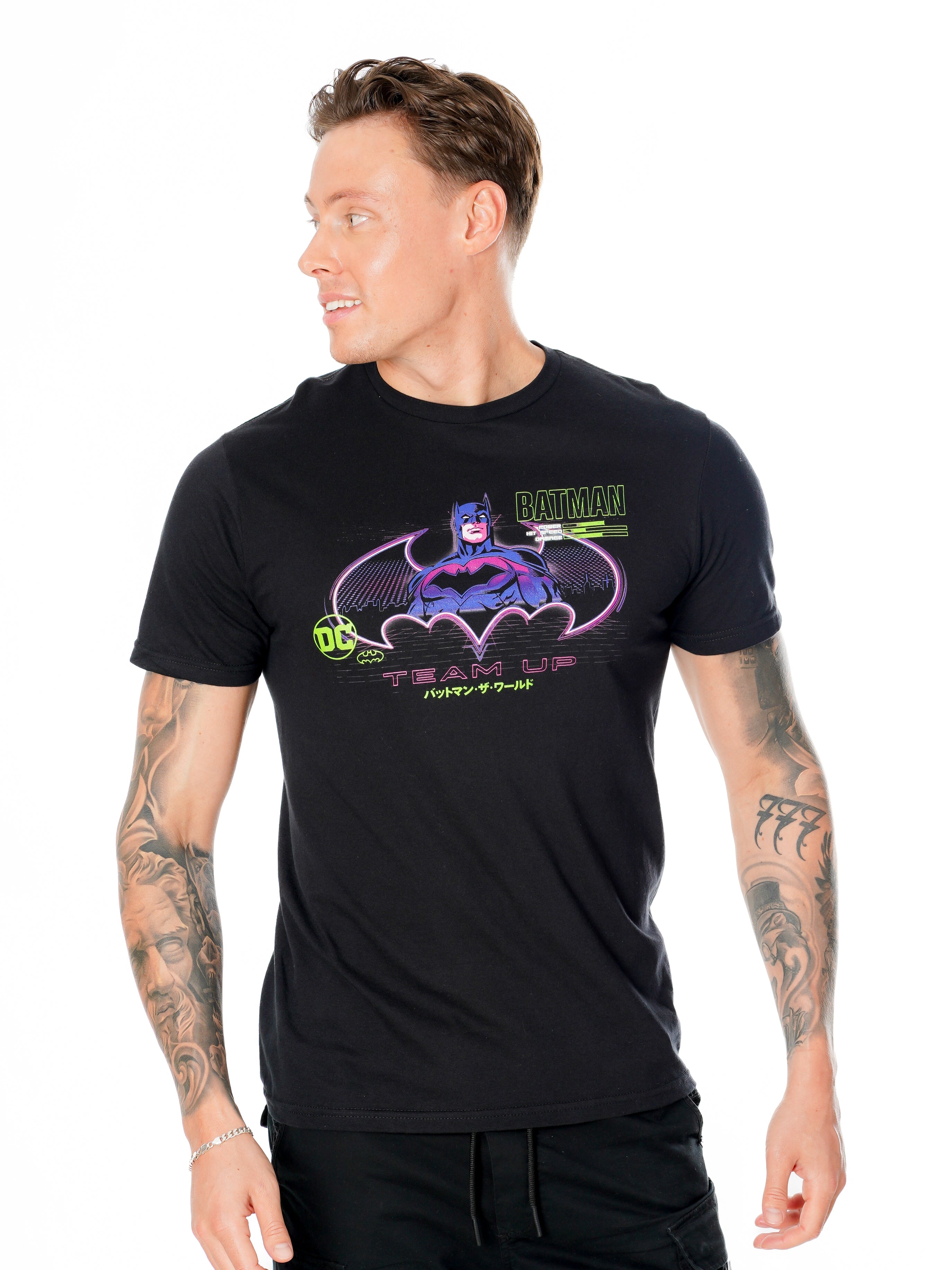 Batman Anime Matrix Grid Tshirt 3