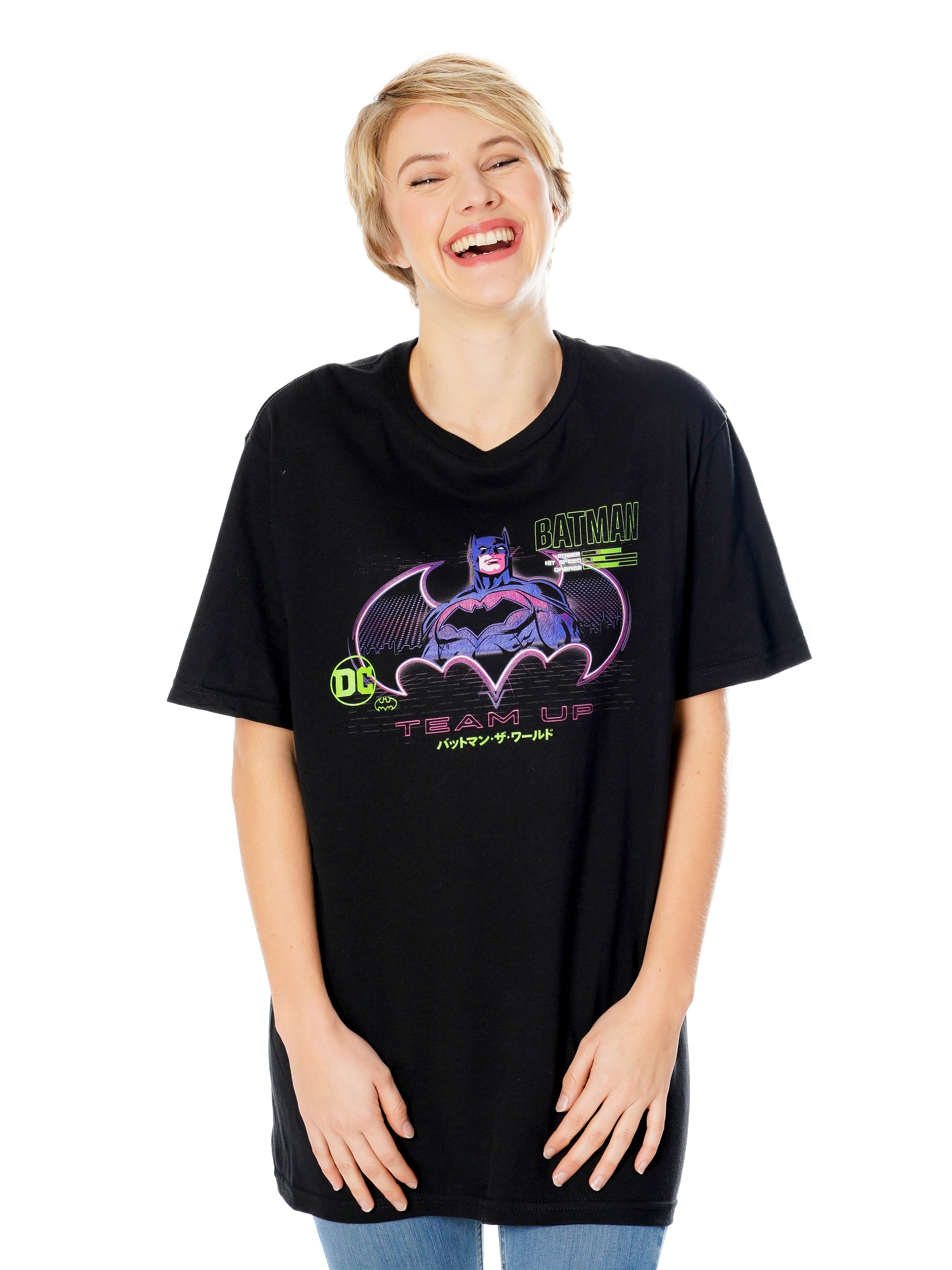Batman Anime Matrix Grid Tshirt 4