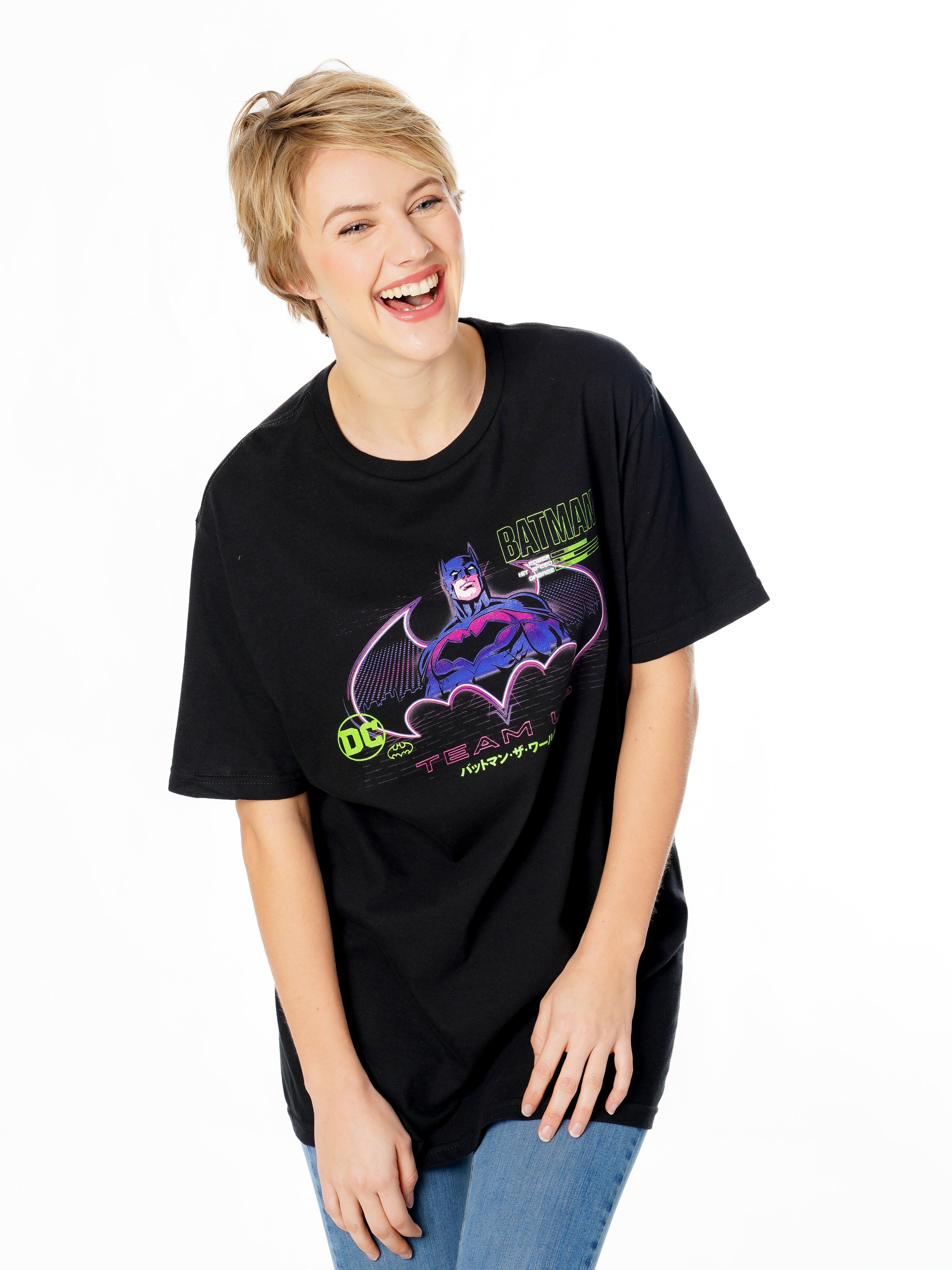 Batman Anime Matrix Grid Tshirt 5
