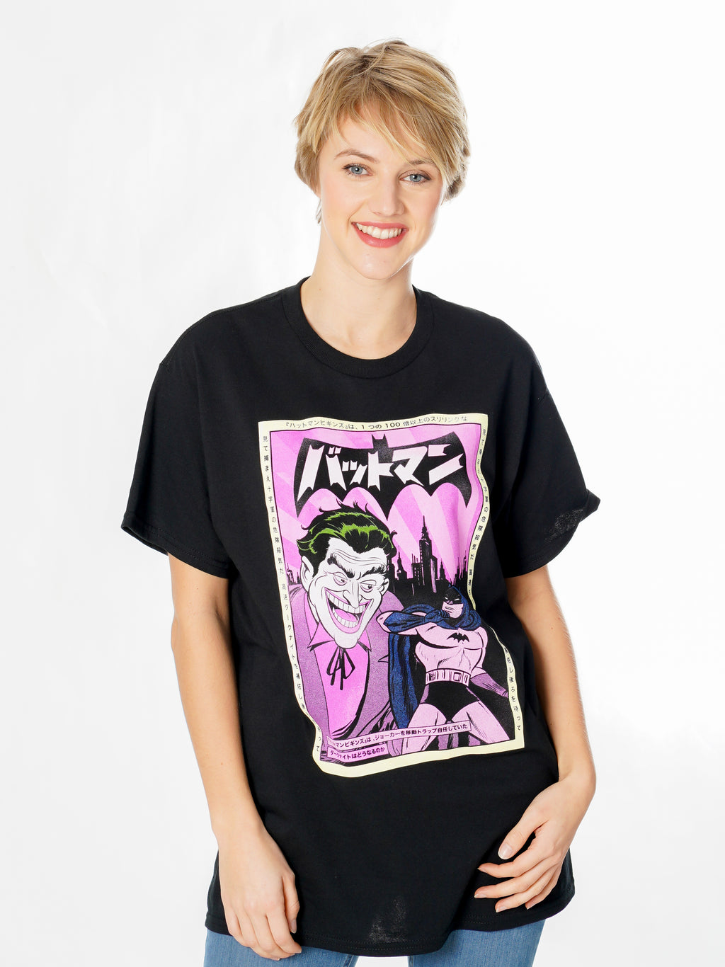 Batman Joker Anime Poster Tshirt 4
