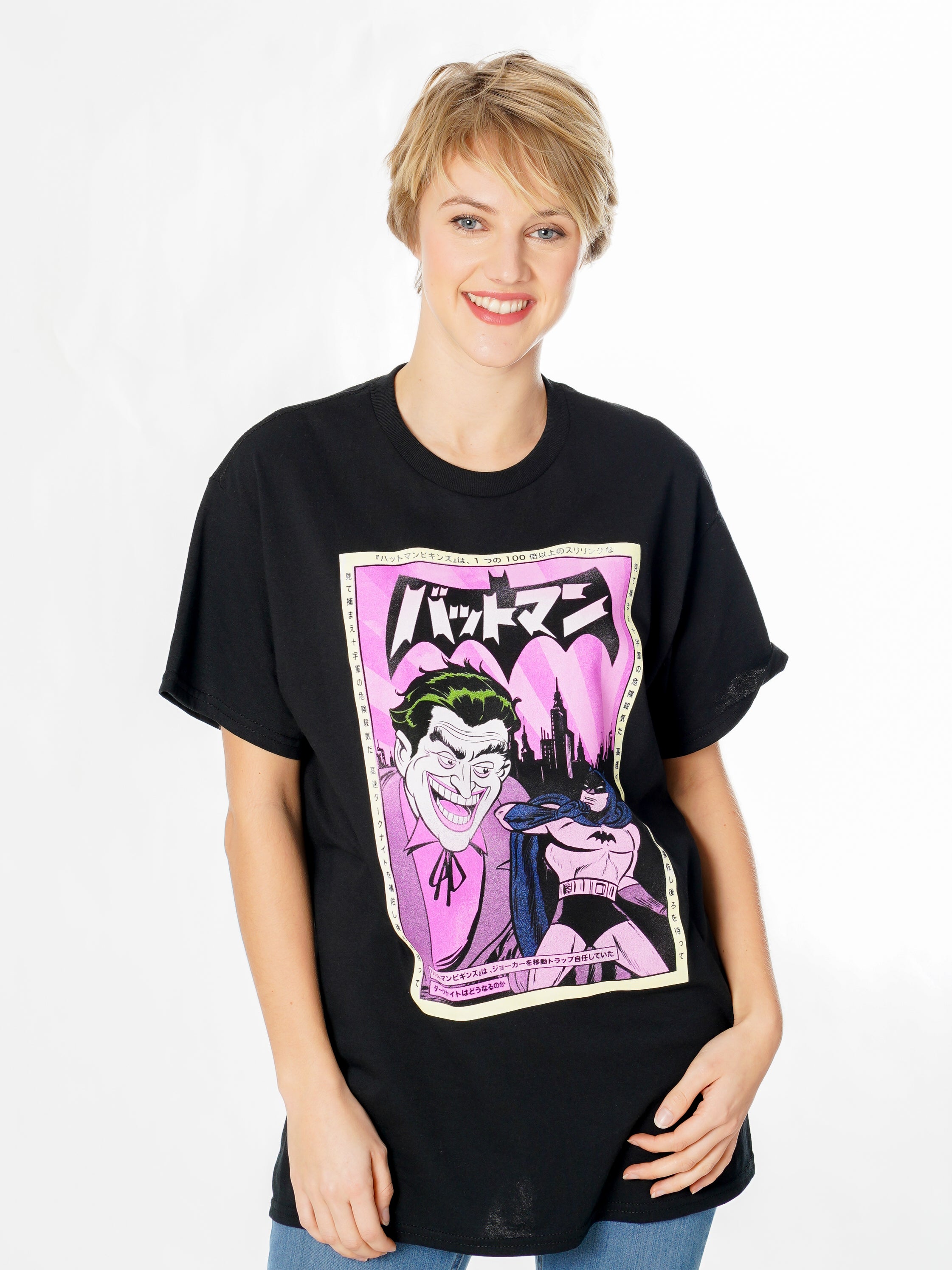 Batman Joker Anime Poster Tshirt 4