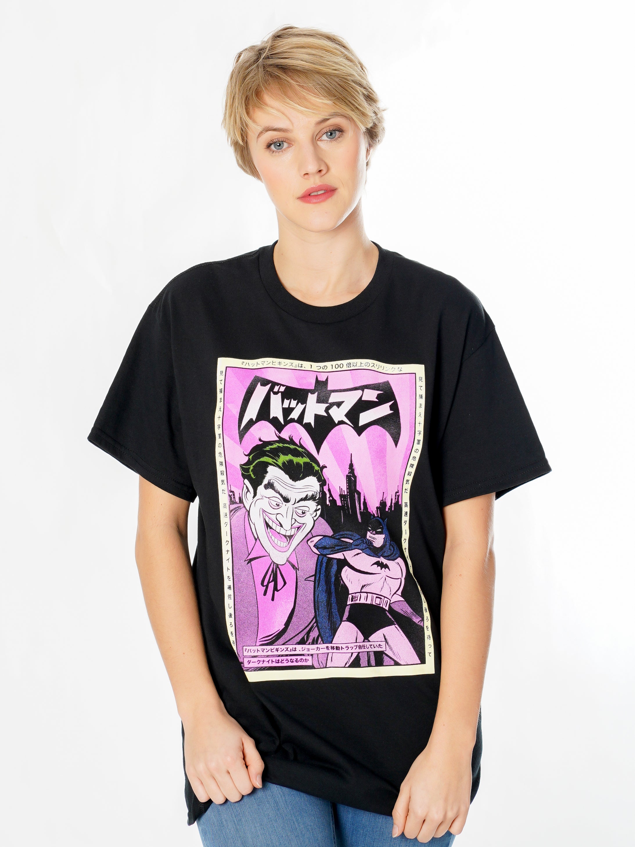 Batman Joker Anime Poster Tshirt 5