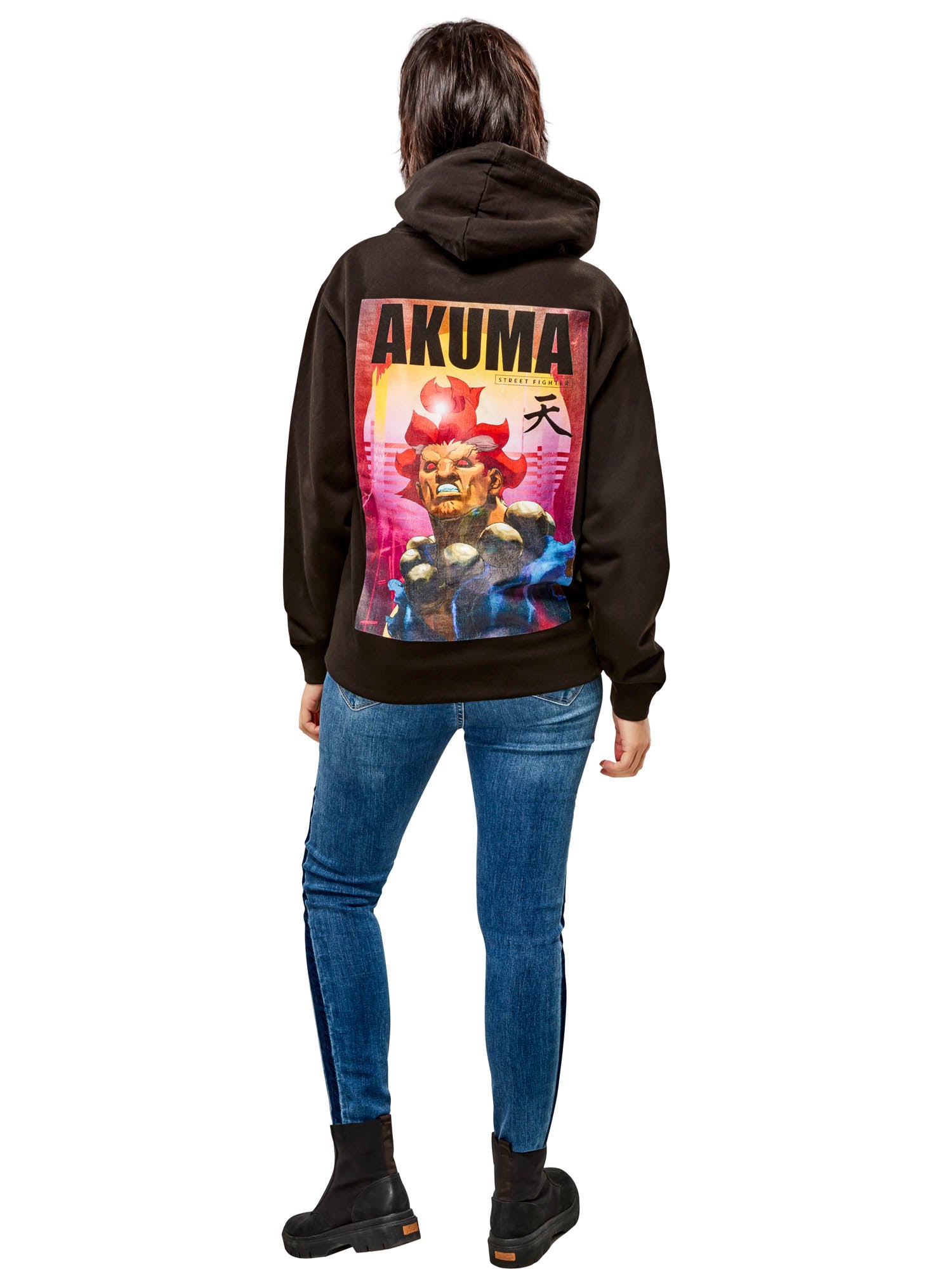 Street Fighter Akuma Reverse Hoodie 2