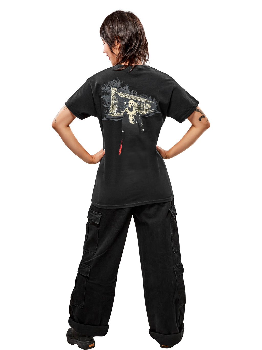 Friday The 13Th Camp Crystal Lake Reverse Tshirt 2