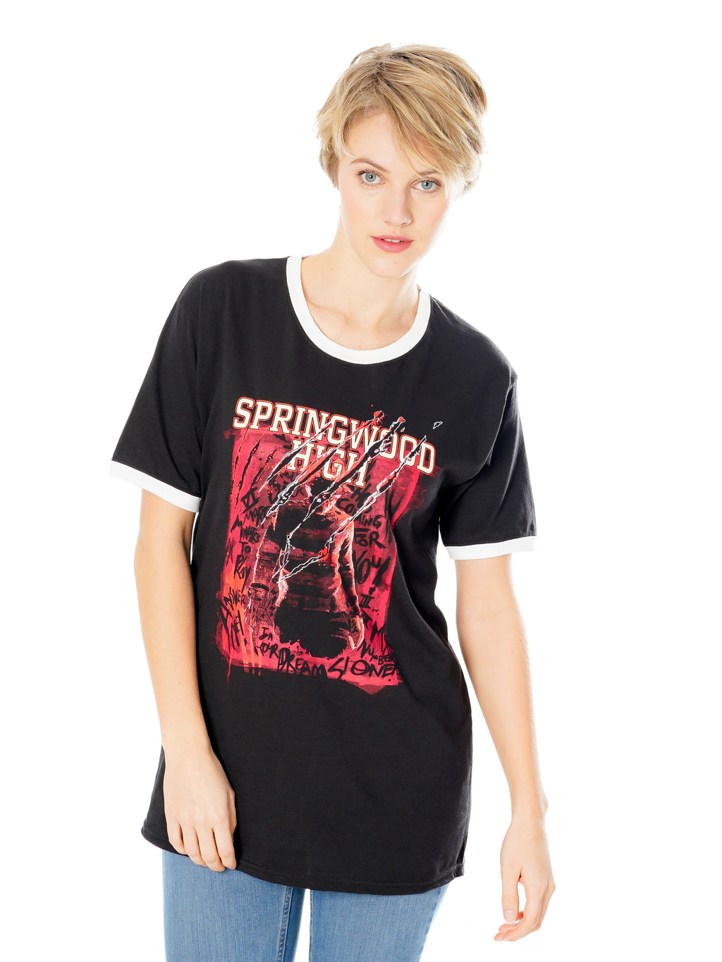 Nightmare On Elm Street Springwood High Tshirt 5