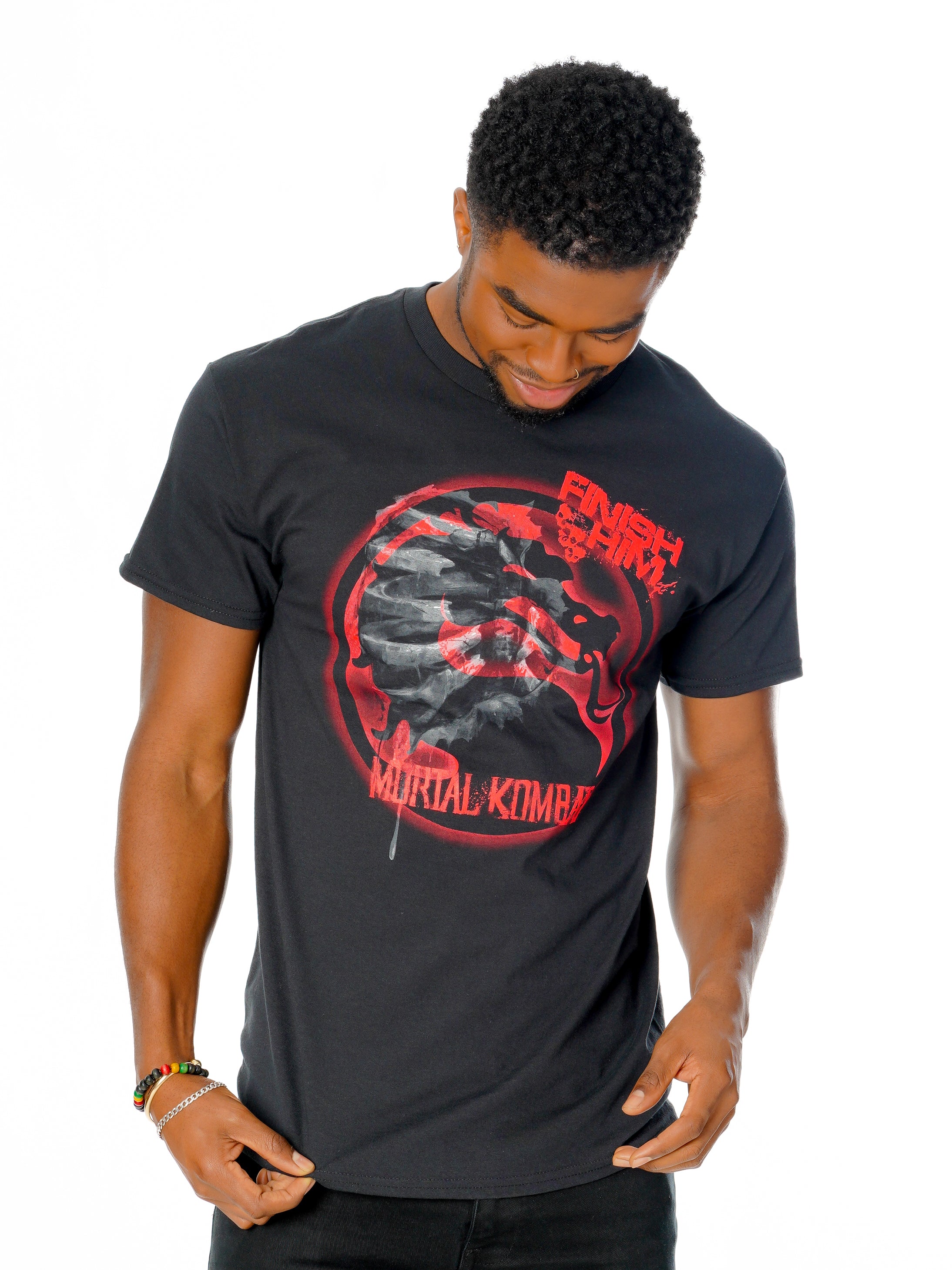 Mortal Kombat Finish Him T-shirt 3