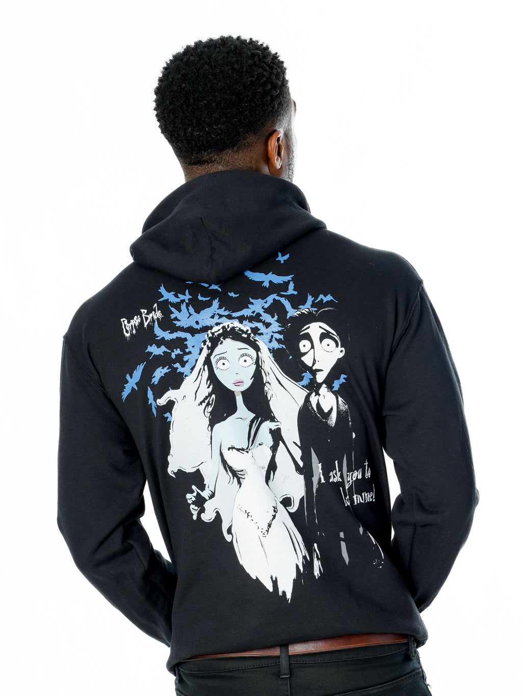 Corpse Bride With This Ring Reverse Hoodie 1