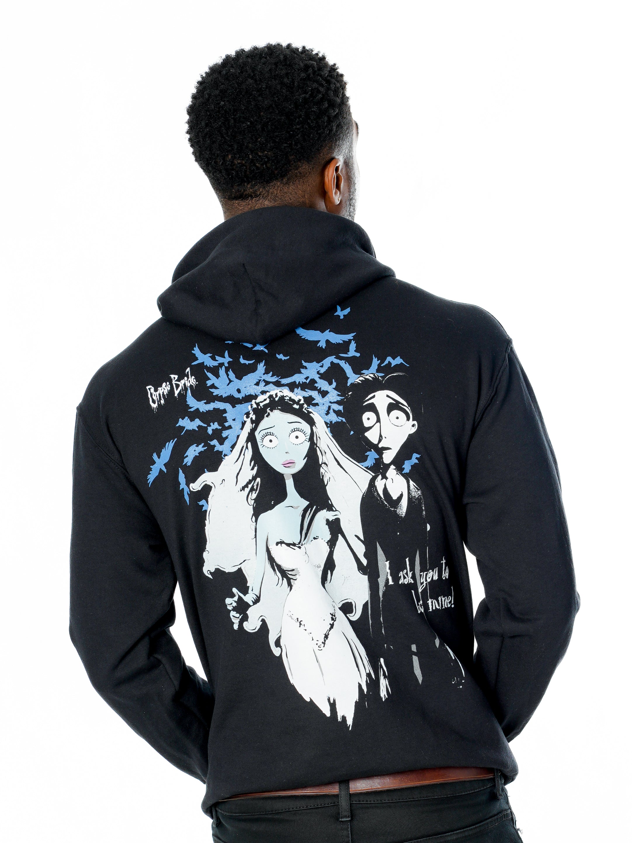 Corpse Bride With This Ring Reverse Hoodie 1