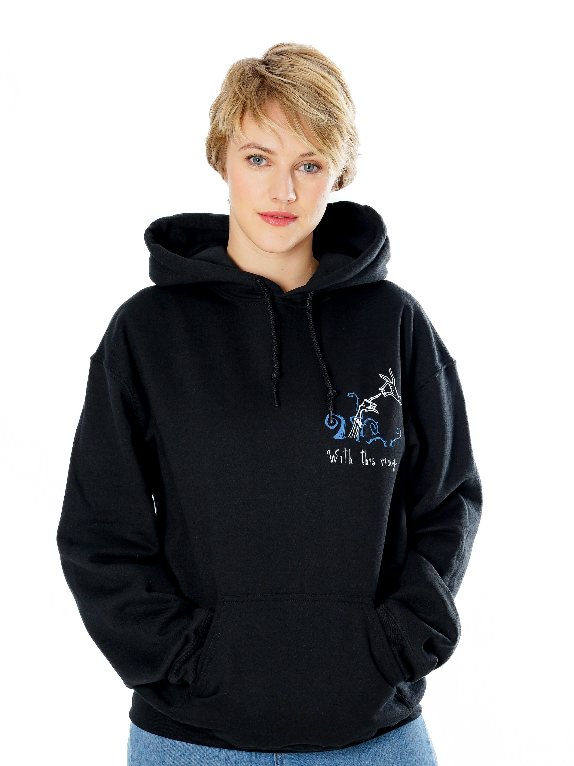 Corpse Bride With This Ring Reverse Hoodie 3
