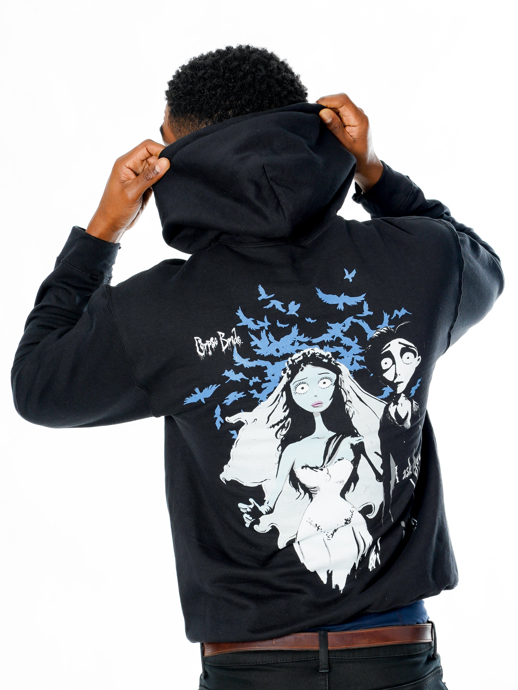 Corpse Bride With This Ring Reverse Hoodie 5