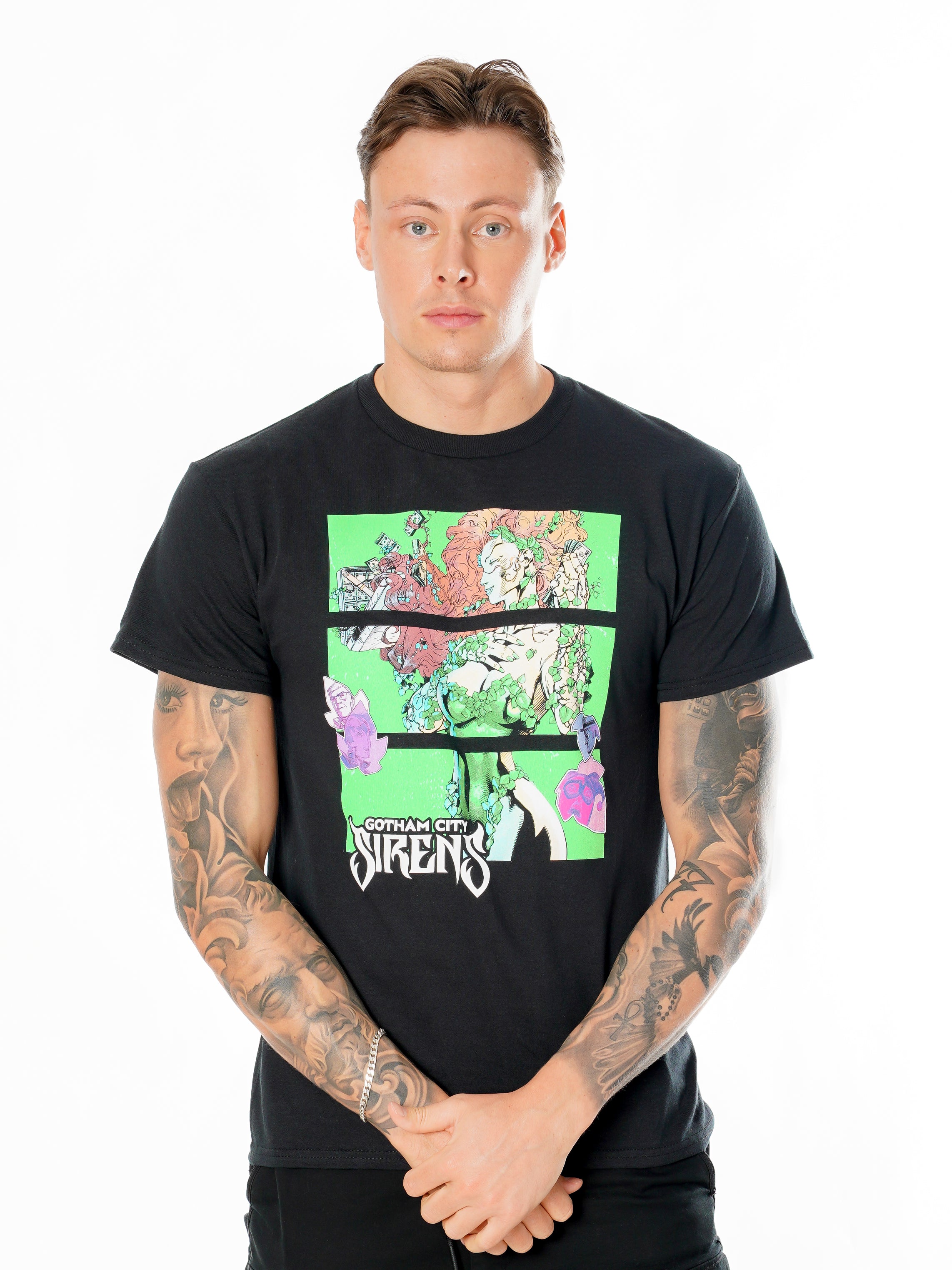 Sirens Poison Ivy Cash Black T-Shirt 1