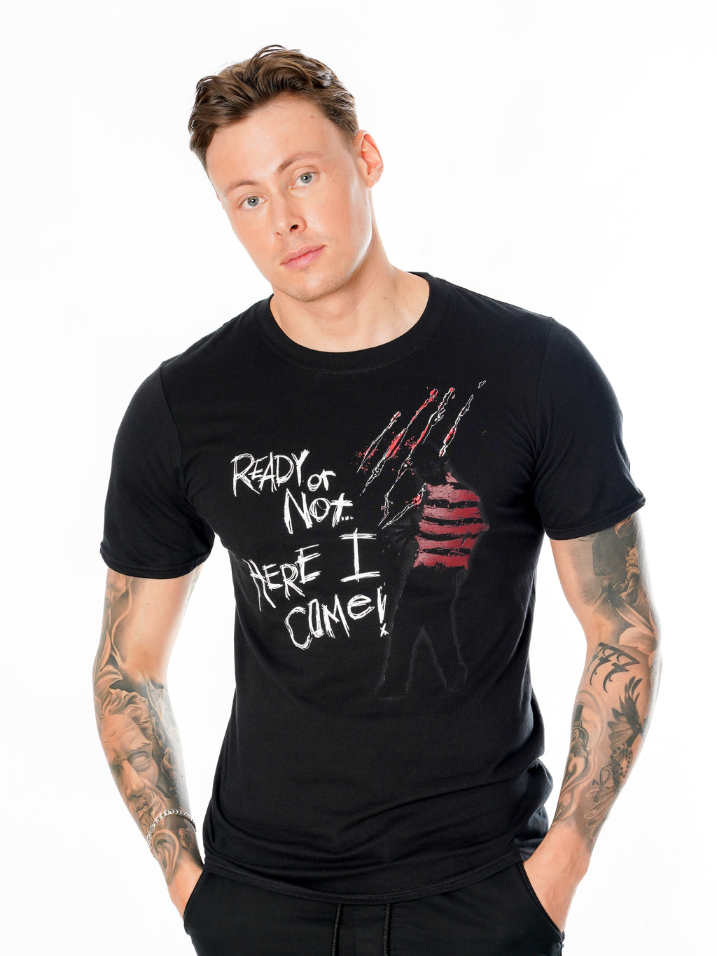 Nightmare On Elm Street Ready Or Not T-shirt 1