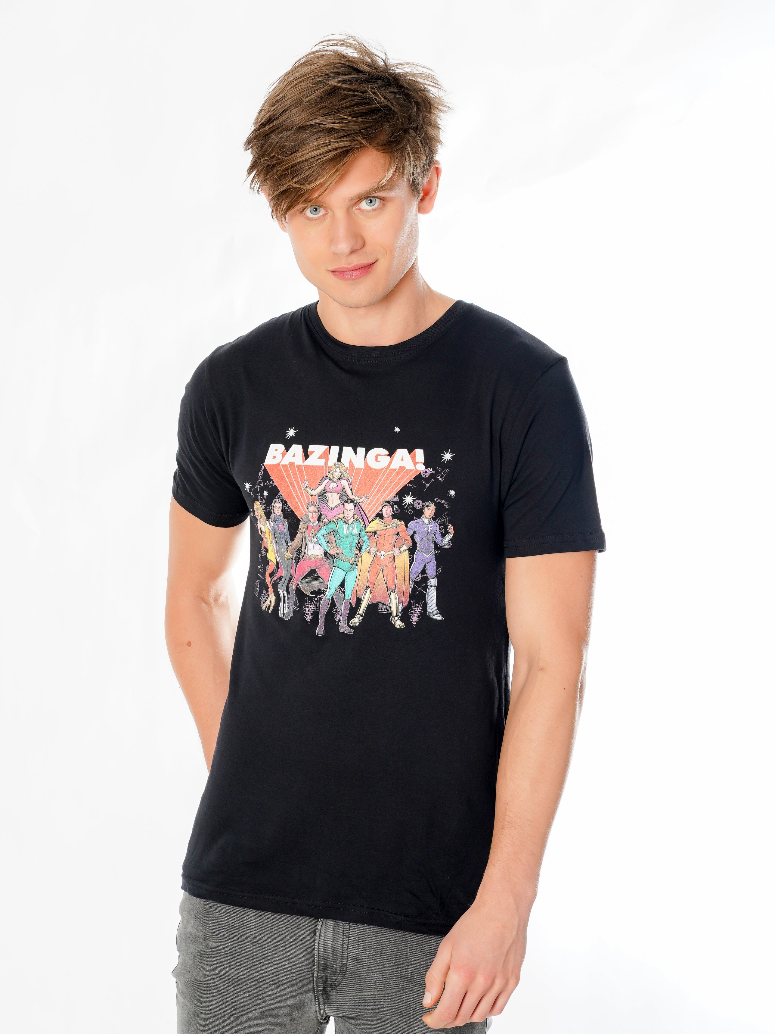 Big Bang Theory Superheroes T-shirt 1