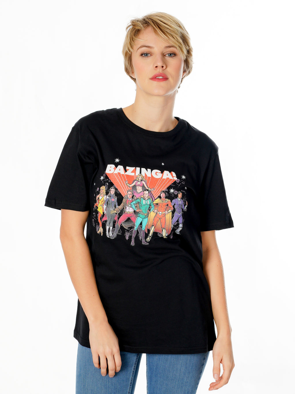 Big Bang Theory Superheroes T-shirt 4