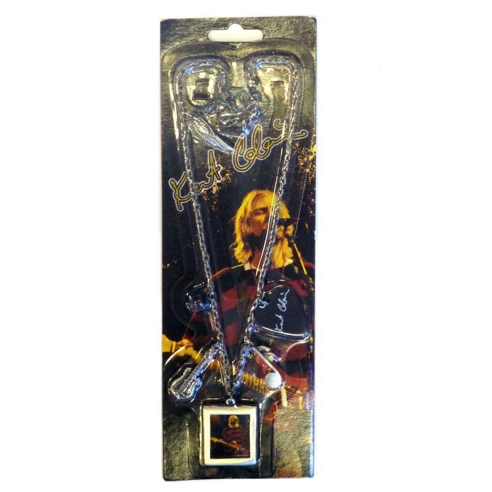 Kurt Cobain Face Necklace 1
